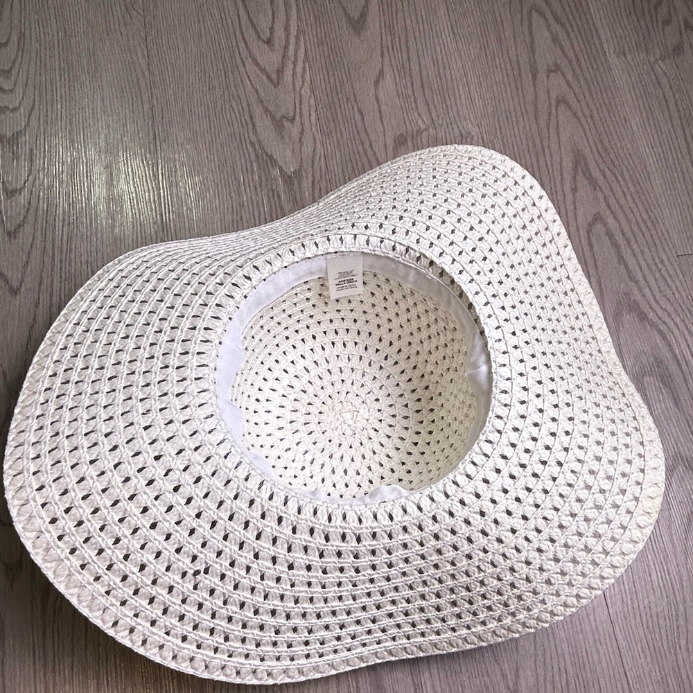Women’s Straw Sun Hats Set of 3 Wide Brim Floppy Beach Boho Summer One Size - Picture 7 of 10